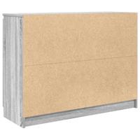 Dressoir met lades 100,5x35x76 cm spaanplaat grijs Sonoma - thumbnail