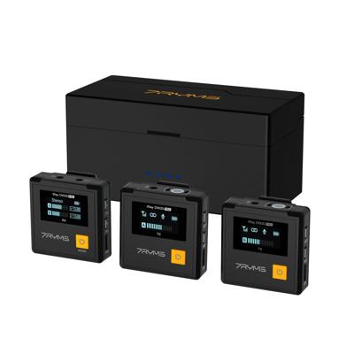 7RYMS iRay DW20 PRO draadloze microfoon met 2 zenders + case