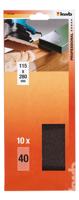 kwb 812040 Schuurpapier Korrelgrootte (num) 40 (l x b) 280 mm x 115 mm 10 stuk(s) - thumbnail