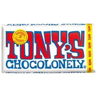 Chocolade tony chocolonely wit reep 180gr | 15 stuks - thumbnail