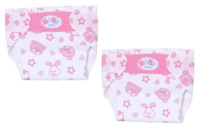 Baby Born Little Luiers 2 Stuks Roze/Wit
