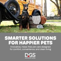 Dog Gone Smart Dirty Dog microvezel deurmat, super absorberend, machinewasbaar met antislip achterkant, groot, marine - thumbnail