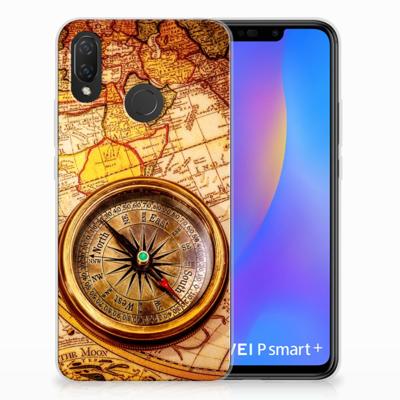 Huawei P Smart Plus Siliconen Back Cover Kompas Huawei P Smart Plus Siliconen Back Cover Kompas