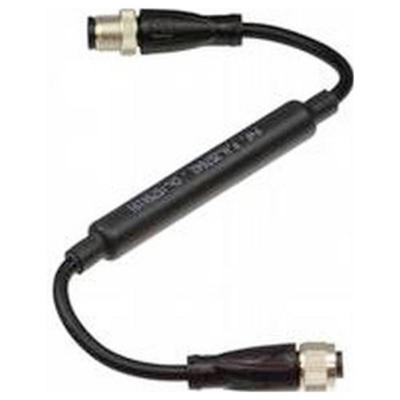 Pepperl+Fuchs 257642 Sensor/actuator connector, geassembleerd Aantal polen (sensoren): 8 0.25 m 1 stuk(s)