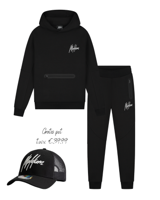 Malelions winter tracksuit jongens - zwart - Sport Counter + GRATIS PET! - thumbnail