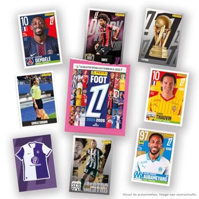 Startpakket - PANINI - Voetbal FR 2025/26 Ligue 1 McDonald's - Album - 5 vakjes
