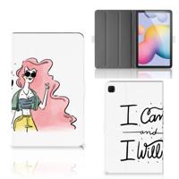 Samsung Galaxy Tab S6 Lite | S6 Lite (2022) Hippe Tablet Hoes i Can - thumbnail