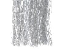 Lametta vinyl l50h40 cm zilver/laser kerstboomversiering kerst Decoris - Decoris - thumbnail