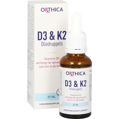 Orthica D3 & K2 Oliedruppels Orthica D3 & K2 Oliedruppels