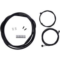 CONTEC remkabelset "stop++" ct brake cable set stop++ steel fr+rear compl black - thumbnail