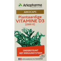 Arkocaps Vitamine D3 2000IE vegan 45 Capsules - thumbnail