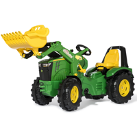 Rolly Toys rollyX-Trac Premium John Deere 8400R traptrekker incl voorlader - thumbnail