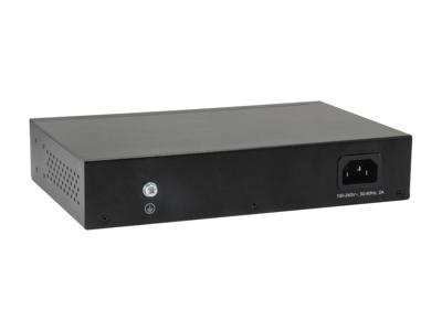 LevelOne GEP-1051 Managed L2/L3/L4 Gigabit Ethernet (10/100/1000) Zwart Power over Ethernet (PoE)