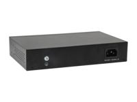 LevelOne GEP-1051 Managed L2/L3/L4 Gigabit Ethernet (10/100/1000) Zwart Power over Ethernet (PoE) - thumbnail