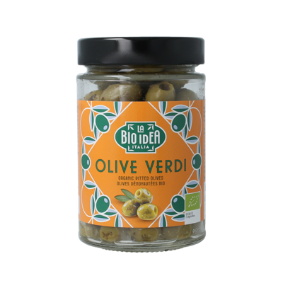 Olijven groen ontpit bio 165 Gram Olijven groen ontpit bio 165 Gram