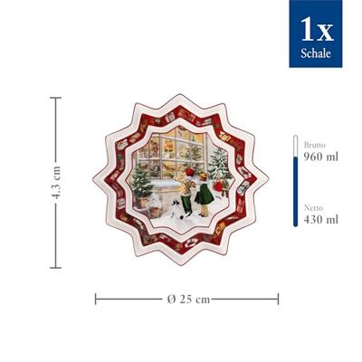 Villeroy & Boch Toy's Fantasy Schaal groot speelgoedwinkel 24 cm Villeroy & Boch Toy's Fantasy Schaal groot speelgoedwinkel 24 cm