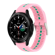 Dot Pattern bandje - Roze - Samsung Galaxy Watch 4 Classic - 42mm & 46mm - thumbnail