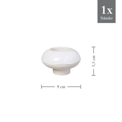 Villeroy & Boch Winter Glow Kaarshouder donut Villeroy & Boch Winter Glow Kaarshouder donut