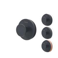 Tiger Handdoekhaak Urban Groot Rond Mat Zwart - thumbnail