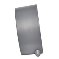 TFA Dostmann 60.1043.10 Wekker Kwarts Grijs Alarmtijden 1 Slepend uurwerk (geluidsloos) - thumbnail