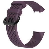 Fitbit Charge 3 & 4 sport bandje - Maat: Large - Paars - thumbnail