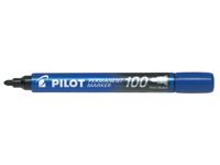 Viltstift PILOT 100 rond fijn blauw | 12 stuks - thumbnail