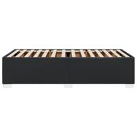 Bedframe kunstleer zwart 100x200 cm - thumbnail