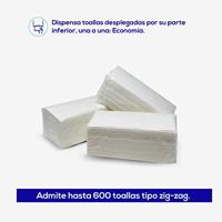 Papierdispenser Jofel Wit ABS 13 x 27 x 36 cm - thumbnail