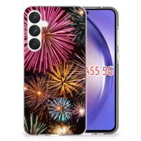 Samsung Galaxy A55 | Sillicone Back Cover | Vuurwerk - thumbnail