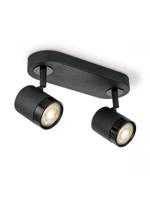 Home sweet home manu 2L ↔ 24 cm LED opbouwspot zwart - thumbnail