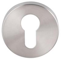 PF KL3/KL4 Paar cilinderrozetten ¢54mm rvs mat - thumbnail