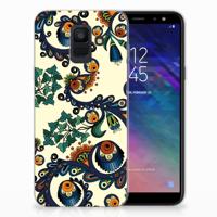 Siliconen Hoesje Samsung Galaxy A6 (2018) Barok Flower - thumbnail