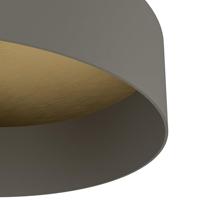 EGLO Duaia Plafondlamp - E27 - Ø 42 cm - Grijs - Hout|Staal - thumbnail