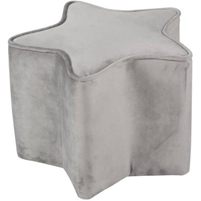 roba Kinderpoef (Stervorm, Grijs) roba Kinderpoef (Stervorm, Grijs)