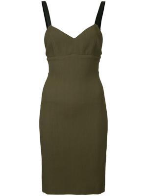 Neil Barrett fitted mini dress - Green