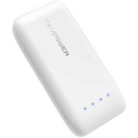 RAVPower 6700mAh Premium Portable Power Bank,  White - thumbnail