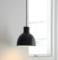 Mat zwarte hanglamp met E27 fitting Nordlux Pop - thumbnail