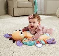 VTech dierenvriendjes Tummy Time knuffelhertje - thumbnail