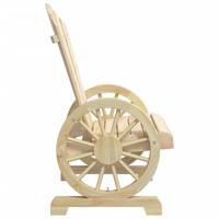 4-delige Loungeset massief vurenhout - thumbnail