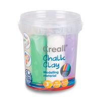 Stoepkrijtklei creall 6 stuks 6 kleuren 125 gram - thumbnail