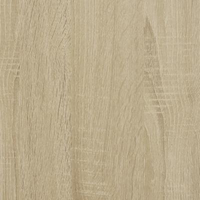 Bedframe met hoofdeinde bewerkt hout sonoma eiken 100x200 cm