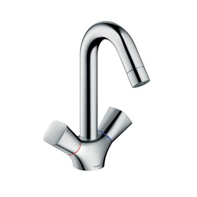 Hansgrohe Logiss wastafelkraan 180 met waste chroom 71222000