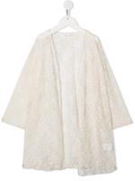 Zhoe & Tobiah lace open-front jacket - NEUTRALS - thumbnail