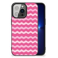 iPhone 13 Pro Back Case Waves Pink - thumbnail