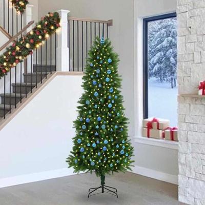 VidaXL Kerstboom met 300 led met standaard groen 240 cm pe VidaXL Kerstboom met 300 led met standaard groen 240 cm pe