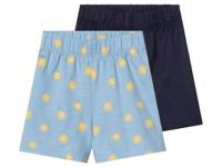 lupilu 2 baby shorts (Blauw/donkerblauw, 50/56) - thumbnail