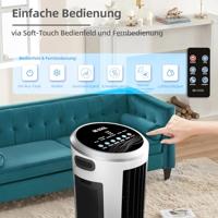 Be Cool Luchtkoeler 110 W (Ø x h) 34 cm x 110 cm Wit Met afstandsbediening, LED-indicatie - thumbnail