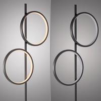 Just Light MINI RITUS 15396-18 Staande LED-lamp LED LED vast ingebouwd 21 W Zwart - thumbnail