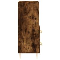 Dressoir 34,5x34x90 cm bewerkt hout gerookt eiken - thumbnail