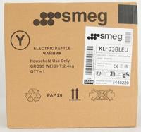 SMEG - Waterkoker - KLF03BLEU Waterkoker Zwart - thumbnail